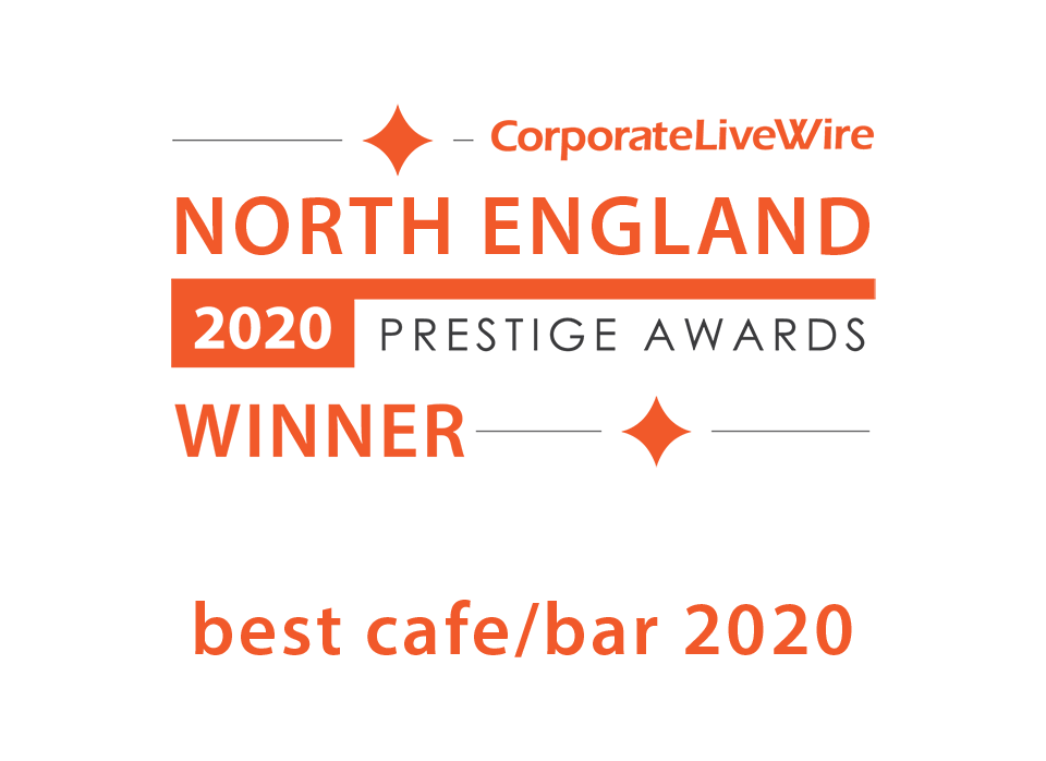 North England Prestige Awards - Winner of Best Cafe/Bar 2020