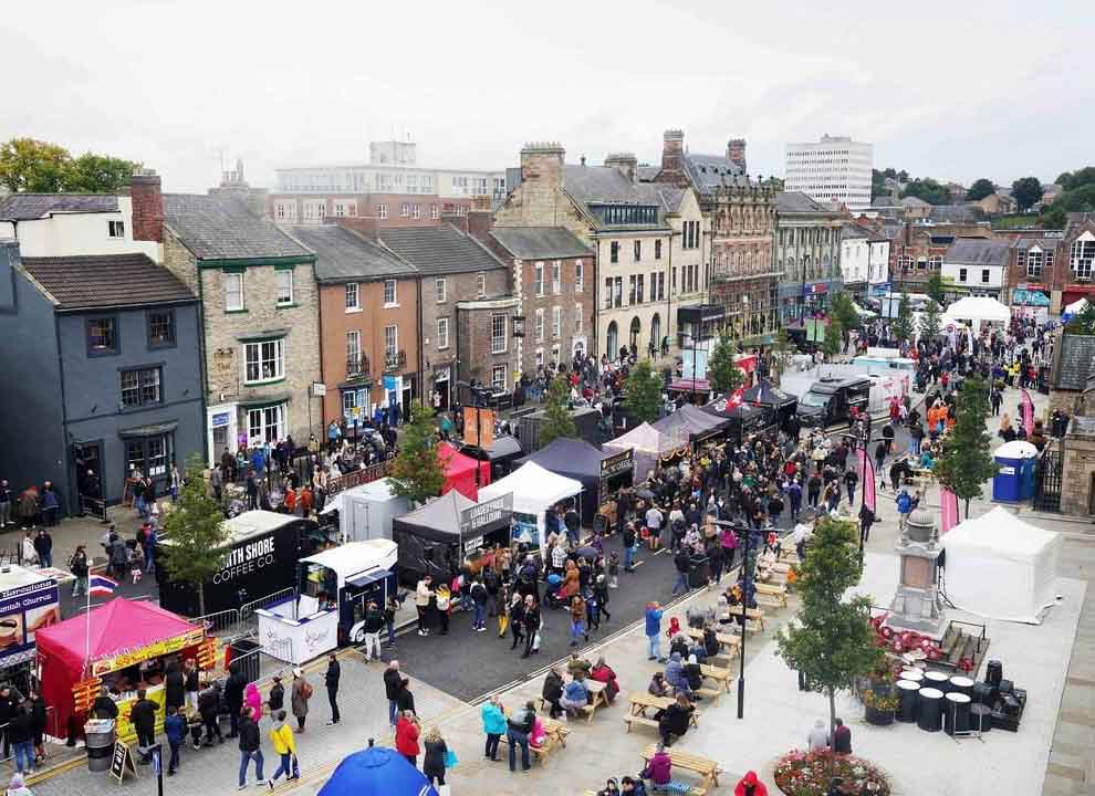 The Bishop Auckland Food Festival 2021