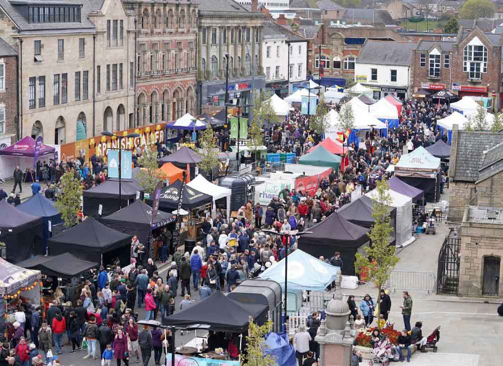 The Bishop Auckland Food Festival 2021